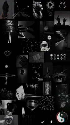 Black Aesthetic Wallpaper android App screenshot 5